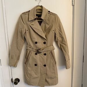 Women's Tan Trench Coat